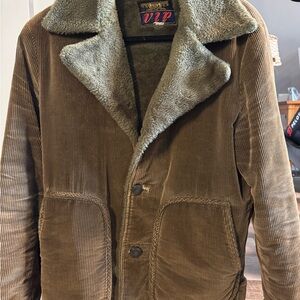 VIP Tan Corduroy Men's Jacket